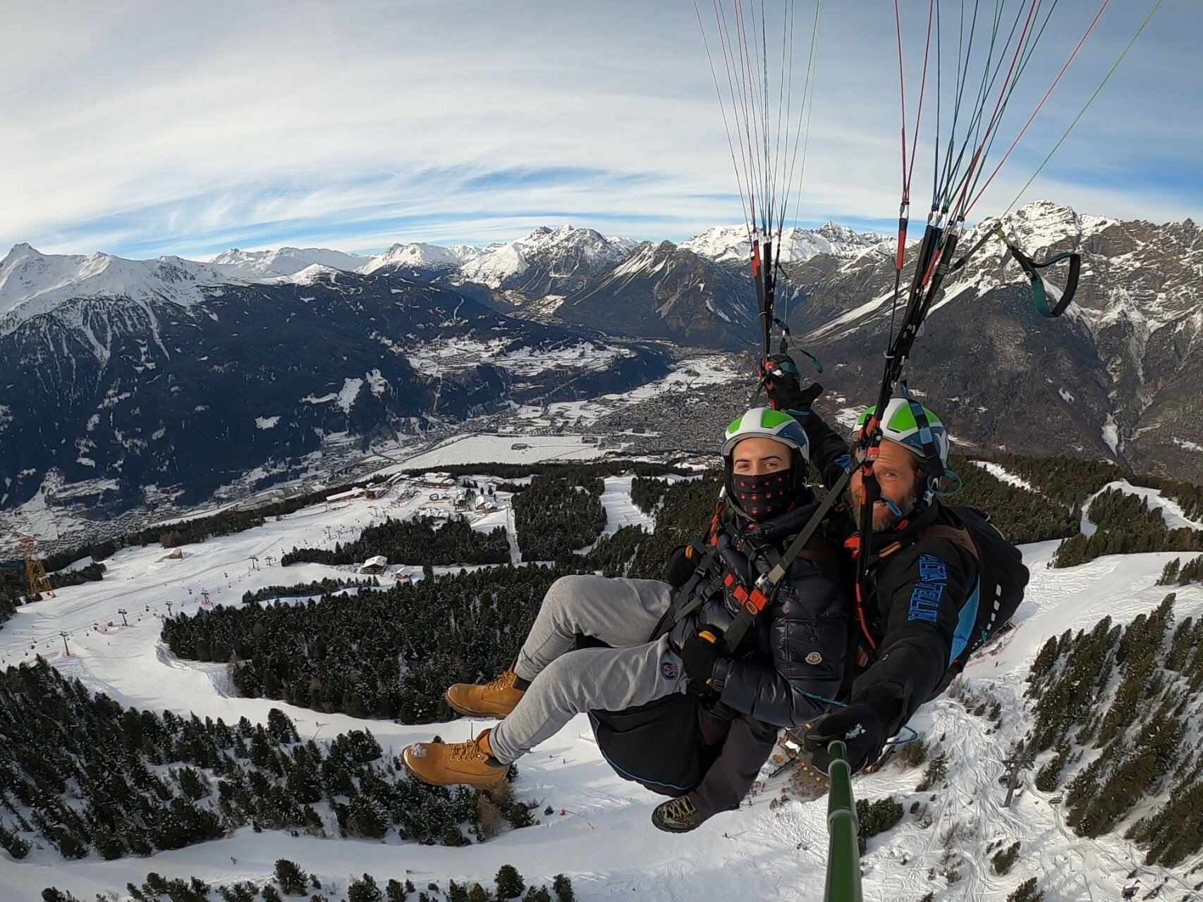 Parapendio Scarpe Inverno
