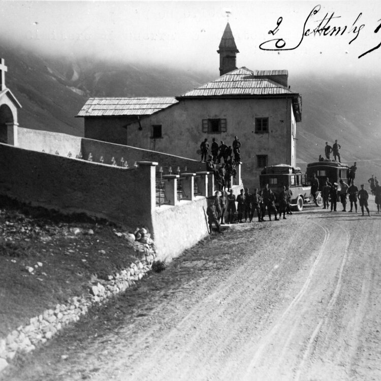 PEREGO011   2 Settembre 1927 Cimitero III Cantoniere Dello Stelvio