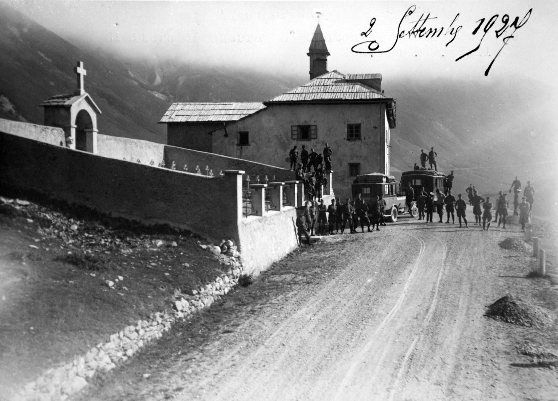 PEREGO011   2 Settembre 1927 Cimitero III Cantoniere Dello Stelvio