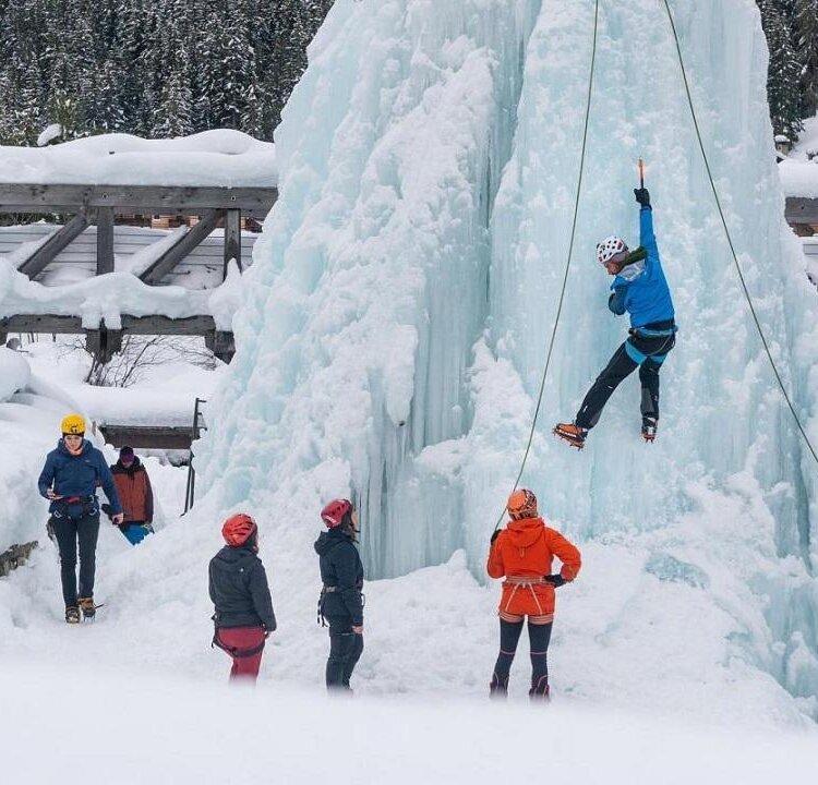 arrampicata su ghiaccio