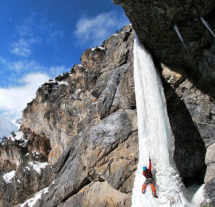 Arrampicata su ghiaccio
