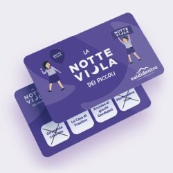 Card dei Piccoli - Notte Viola 2025