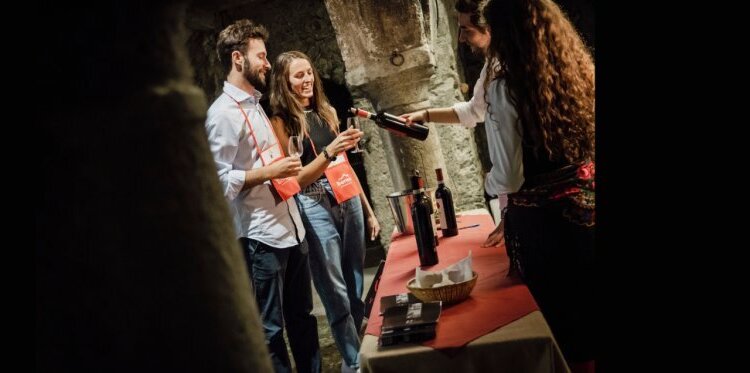 La serata dei vini