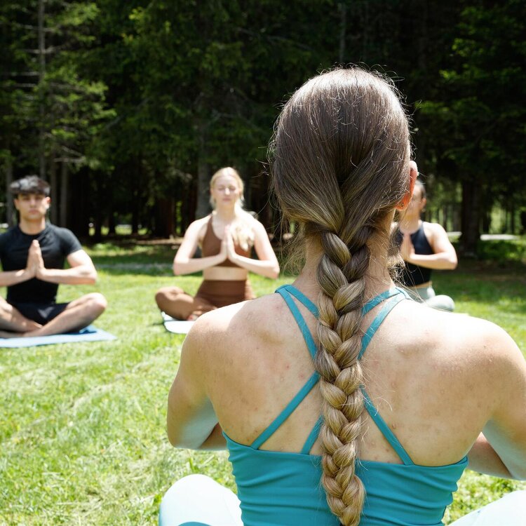 yoga all'aperto