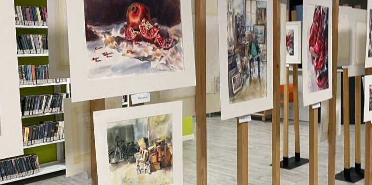 Mostra di acquerello: pennellate in libertà