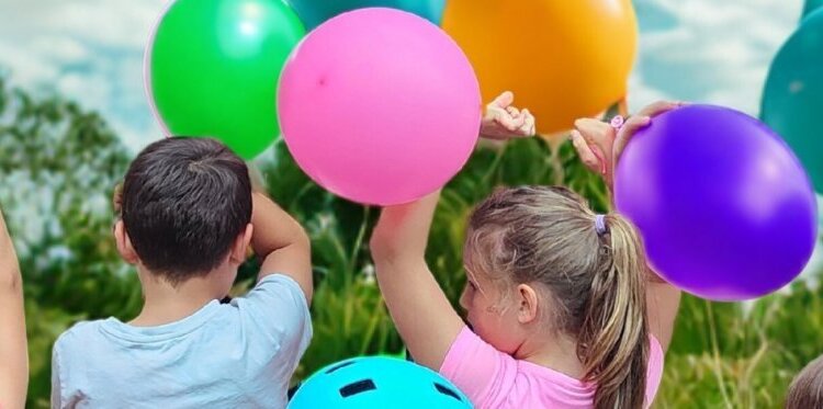 Palloncini e  Letture in Pista