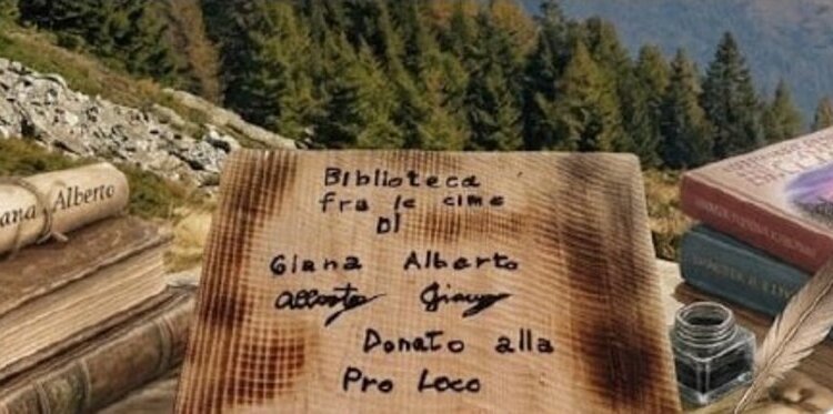 Serata LA BIBLIOTECA FRA LE CIME