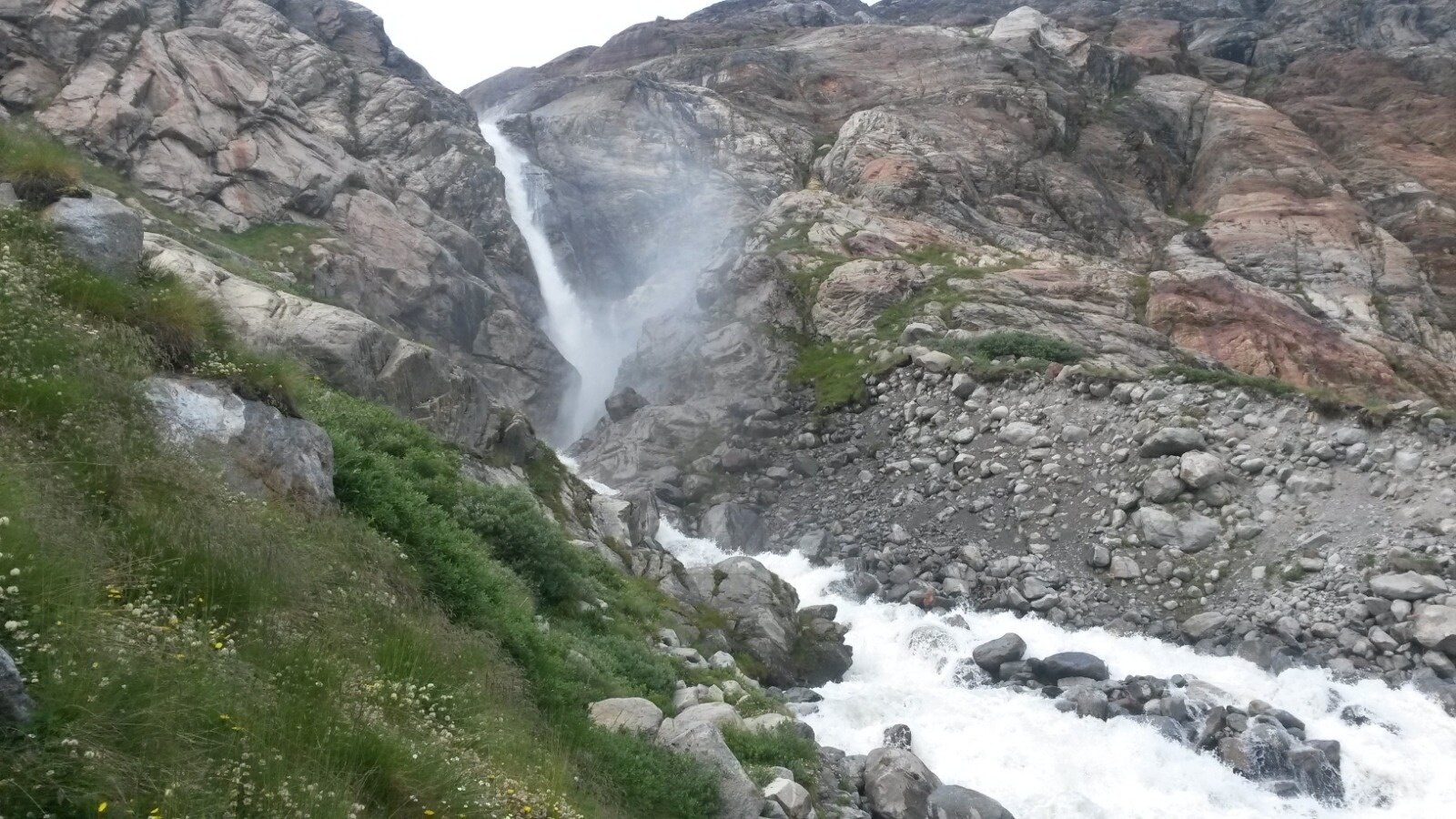waterfall view