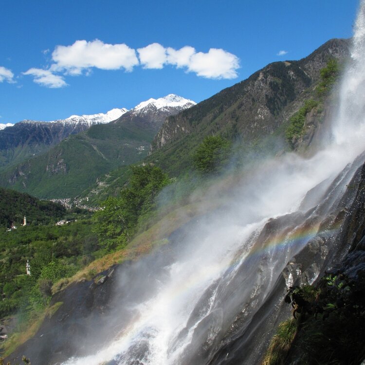 Waterfalls of Acquafraggia