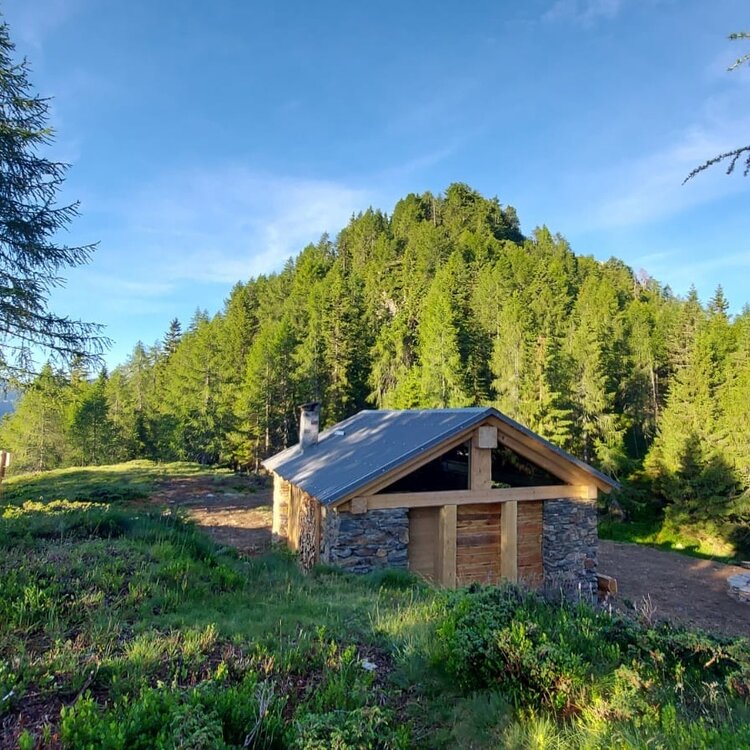 At the Rovedatti Bivouac through Orobian forests and alpine pastures.