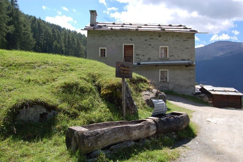 Lungo il percorso, a Pradaccio di Sotto