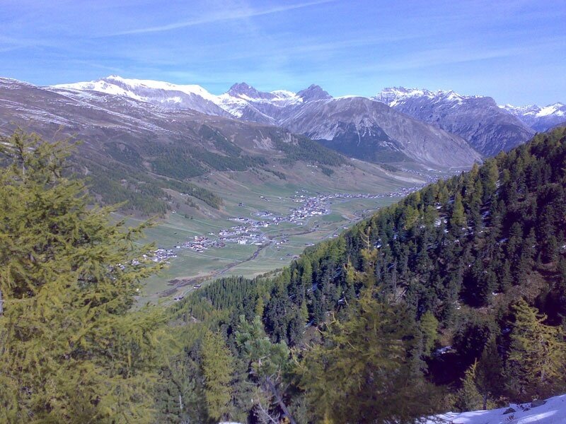 Il panorama dal bivacco è magnifico