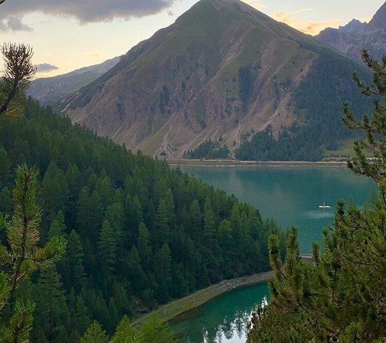 Cancano Lakes from Trepalle