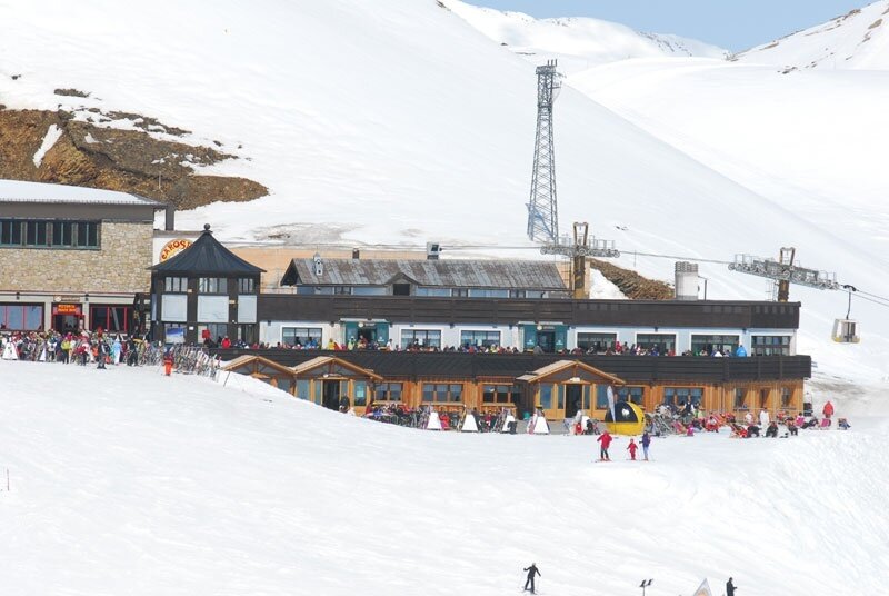 Il famoso ristoro Carosello 3000 a Livigno