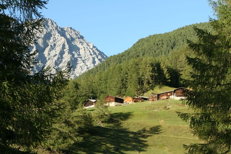 Vista sulle Baite di Cavallaro