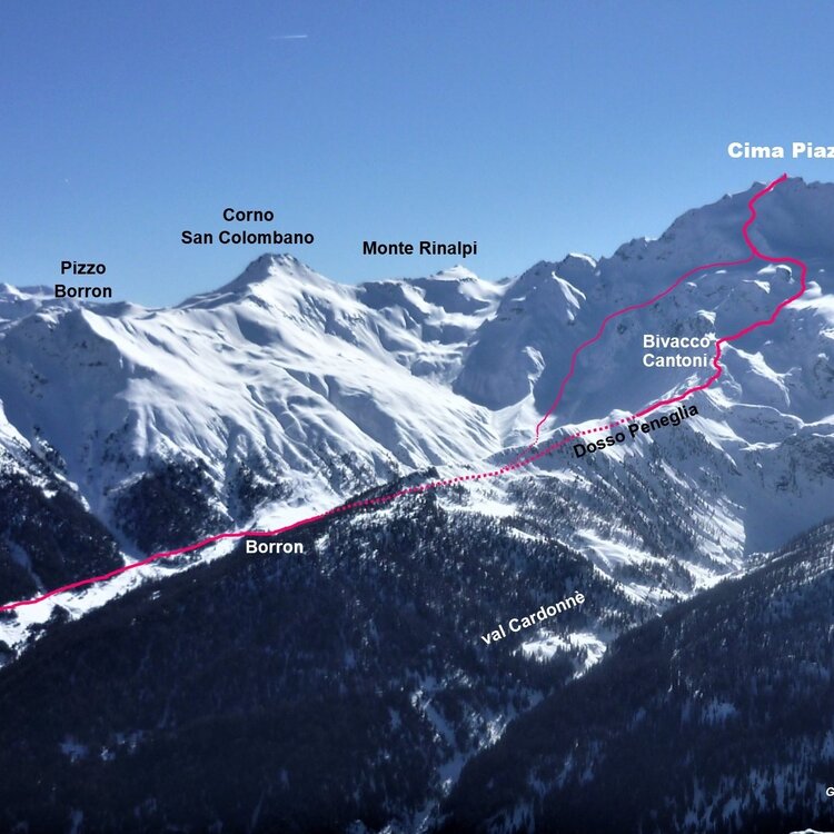 Cima Piazzi - Val Lia