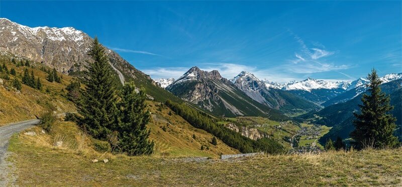 Panorama verso Cancano