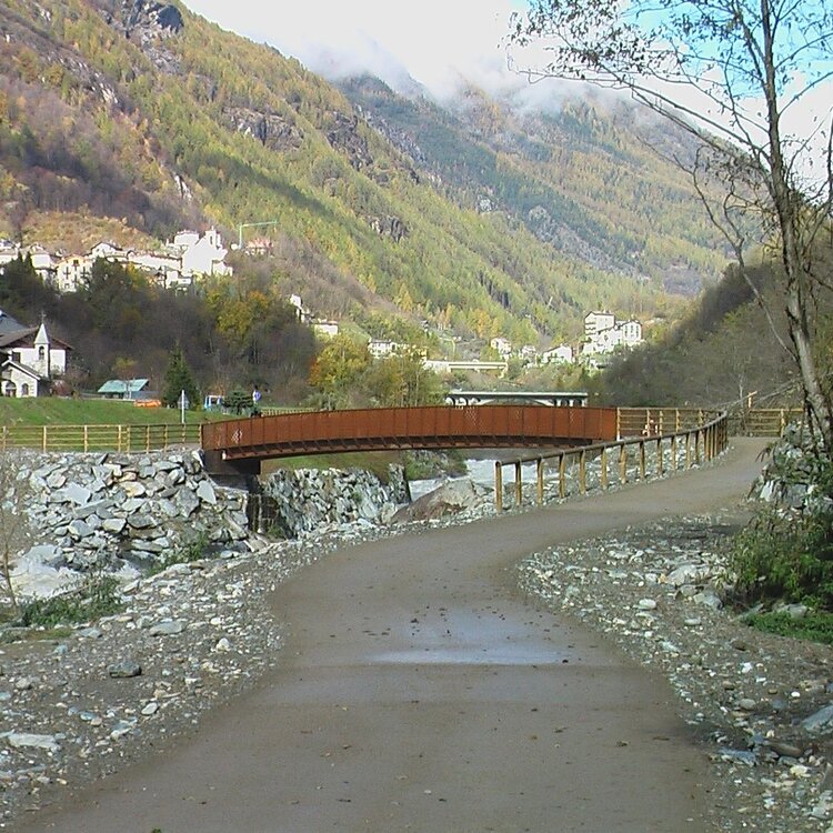 Sentiero Rusca Prima parte - Da Sondrio a Chiesa in Valmalenco