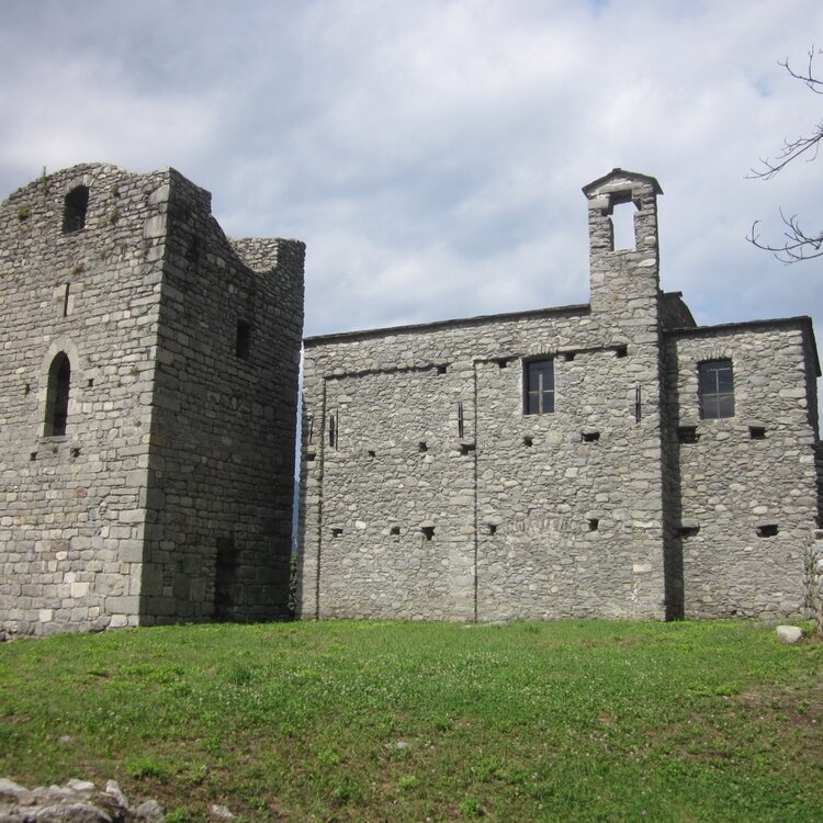 GREEN COMMUNITY VALGREEN - SENTIERO ISOLA DELLA PESCAIA - CASTELLO DI DOMOFOLE - CHIESA DI S.GIOVANNI BIOGGIO