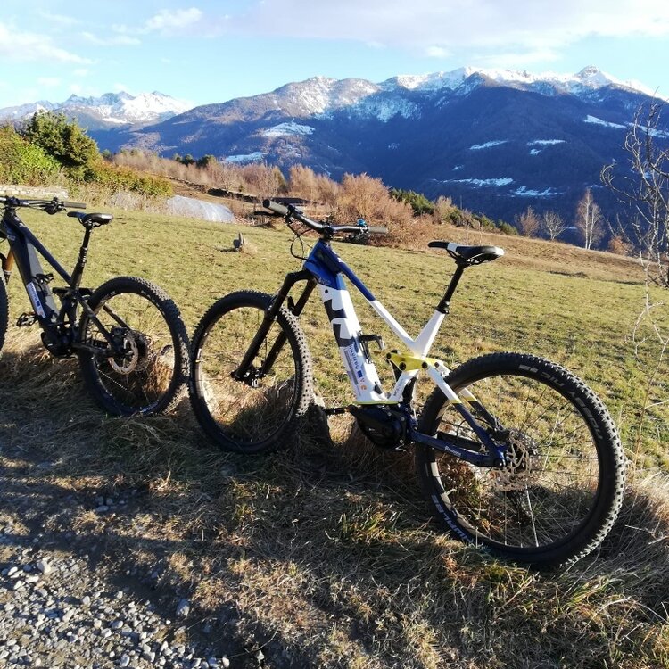 Ebiking Sassella route around Sondrio