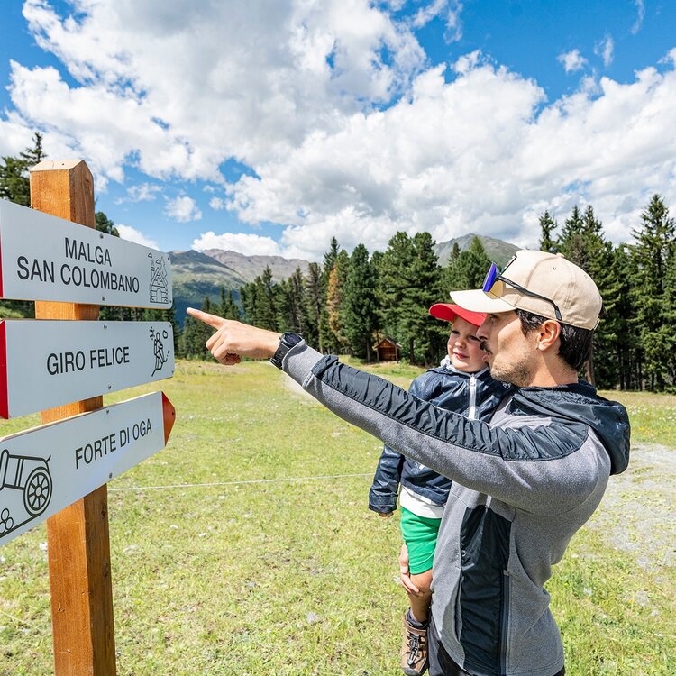 Felice route from Conca Bianca