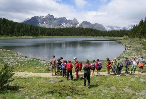 Lago Palu' con joëlette