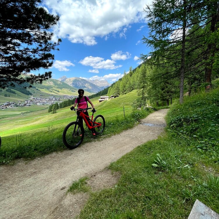 Livigno-Larix Park da Livigno piccolo Anello
