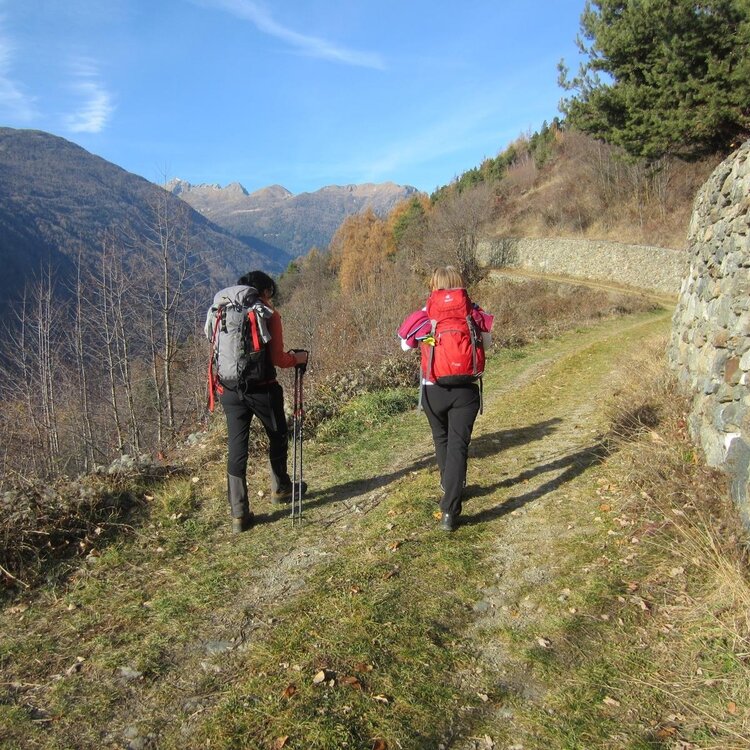 Localita' Piazzo (Baruffini) - Former Finance Barracks, Swiss border with Joëlette