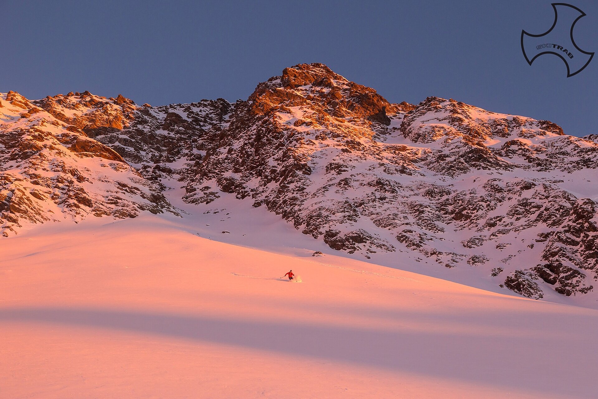 Descent into the valley from Mont dei Poltron