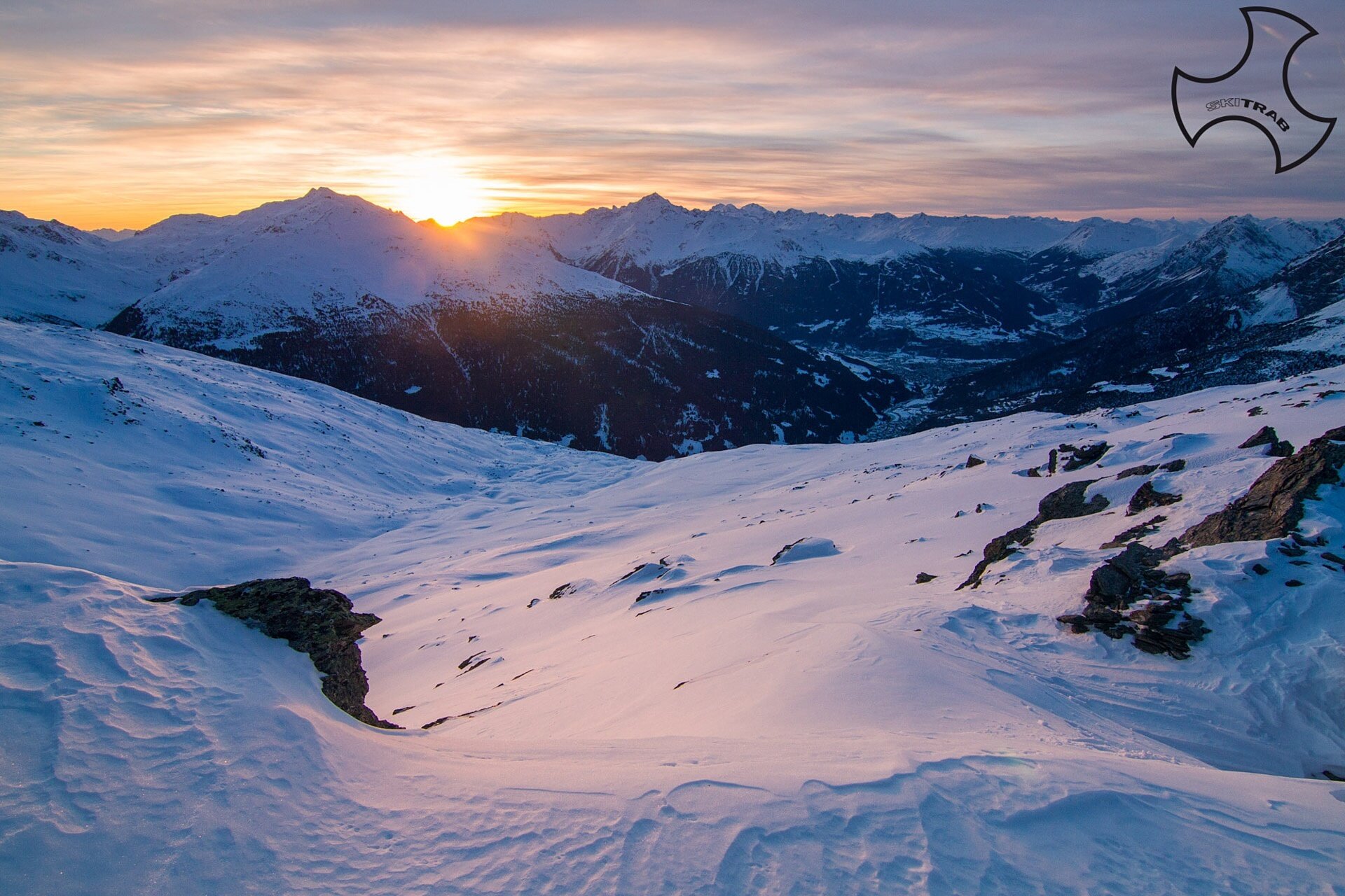 Sunset from the Forcellino.