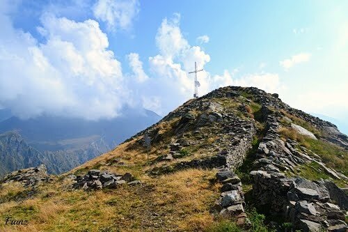 Monte Storile (2471 m) seen from Ravoledo