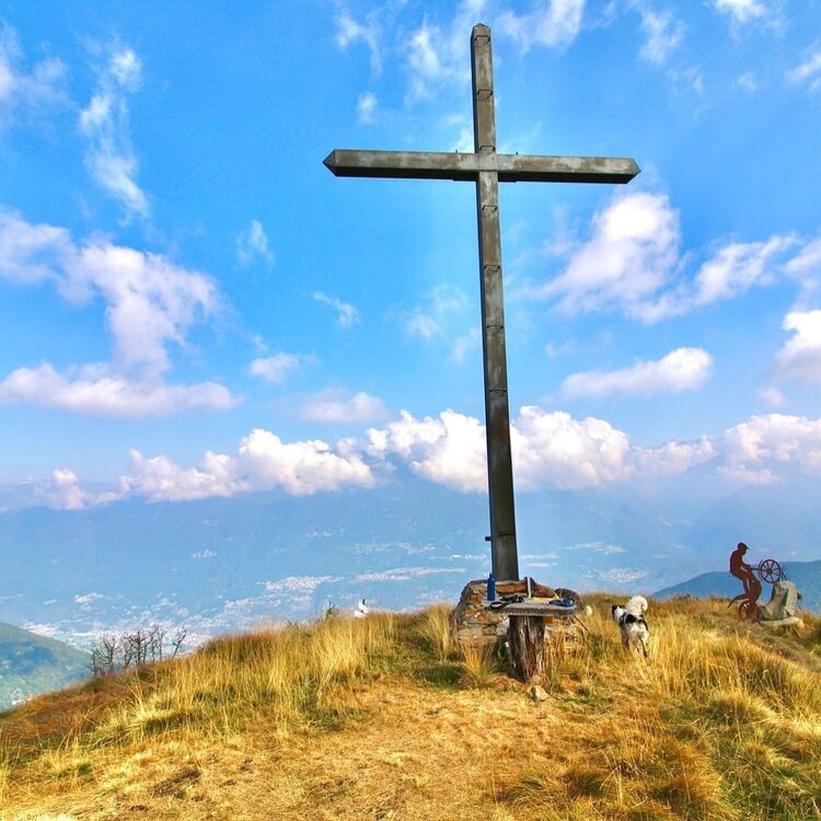 La cima del Pizzo Berro