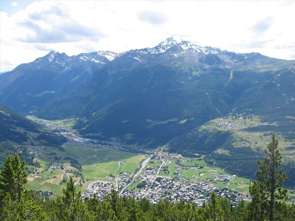 View of Bormio