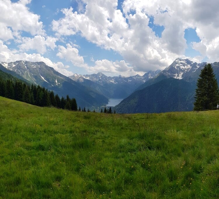 Malga Magnolta - panorama over the Val Belviso