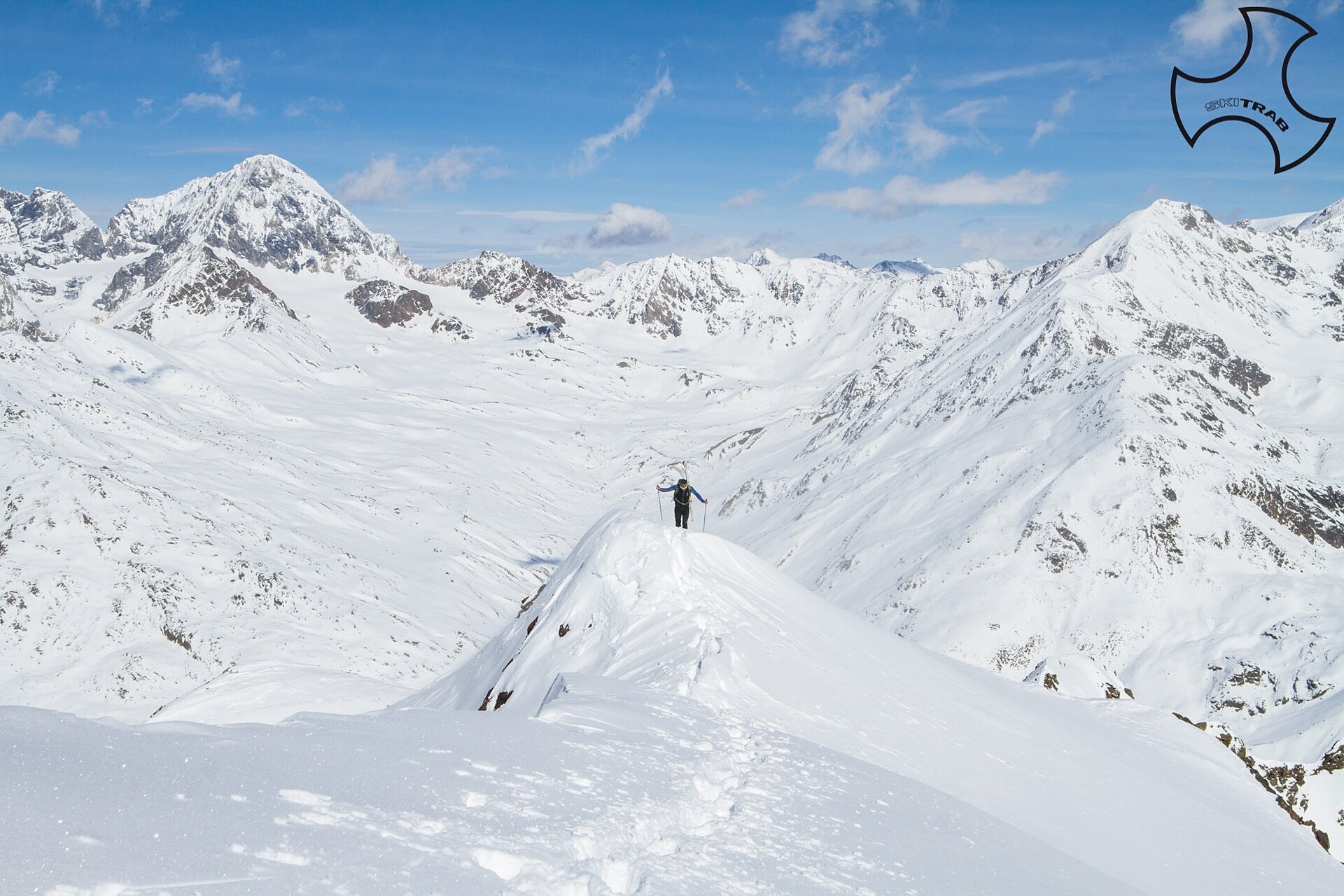 Cima San Giacomo - the arrival at the summit.