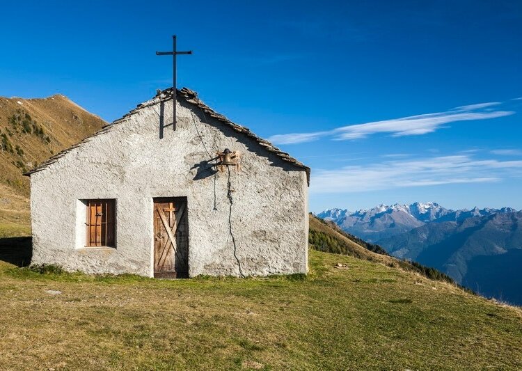Sulla Cresta Tra Alpe Granda E San C Res 804596094
