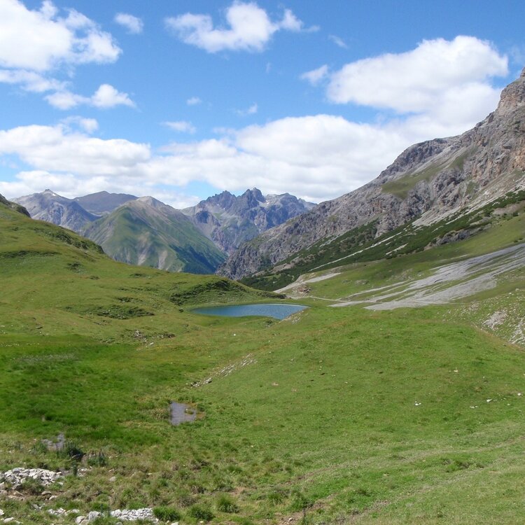 The Adda River Springs from Livigno