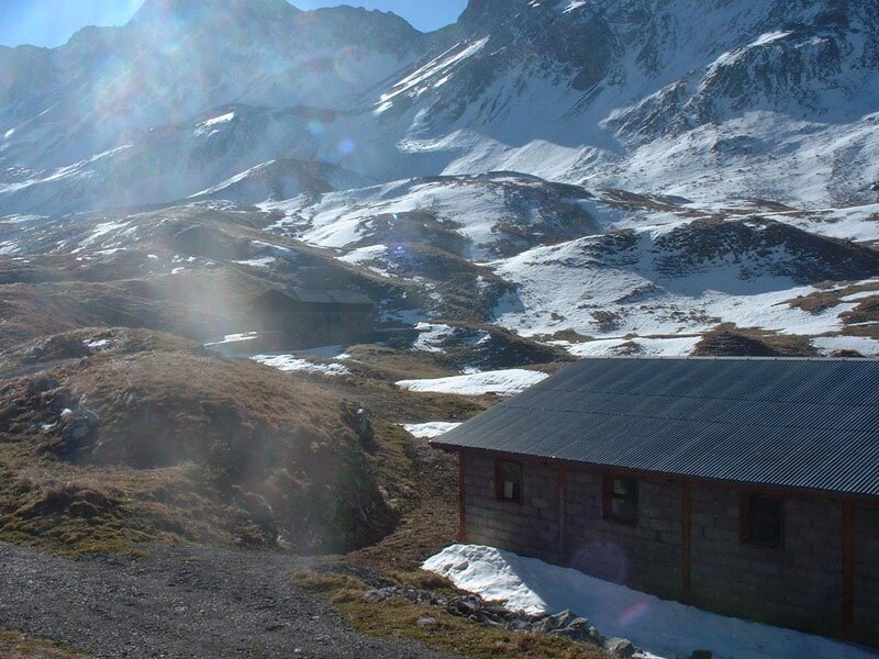 Ai laghi di Cancano, sotto la neve