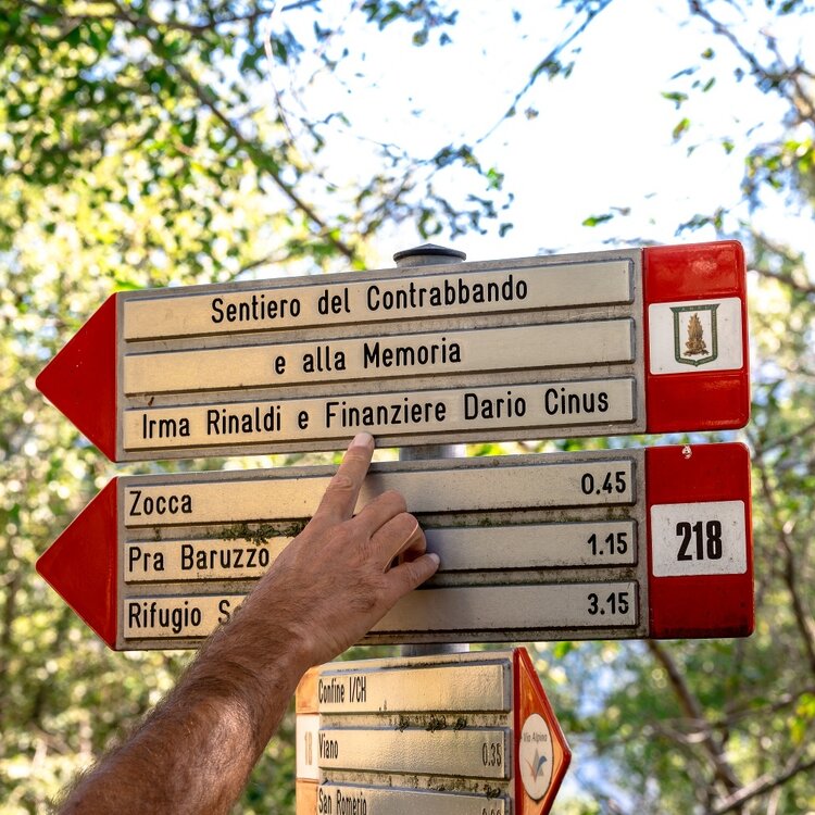 Il Sentiero del Contrabbando e alla Memoria