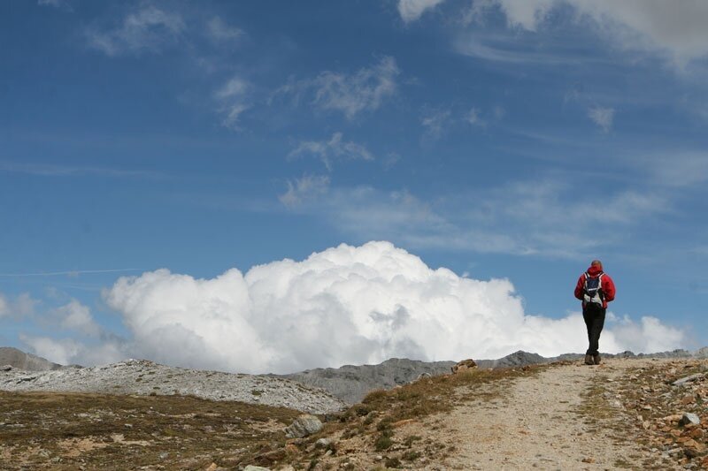 Along the path of the Val Forcola