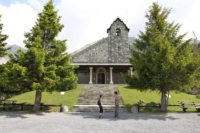 The church of San Erasmo in Solena