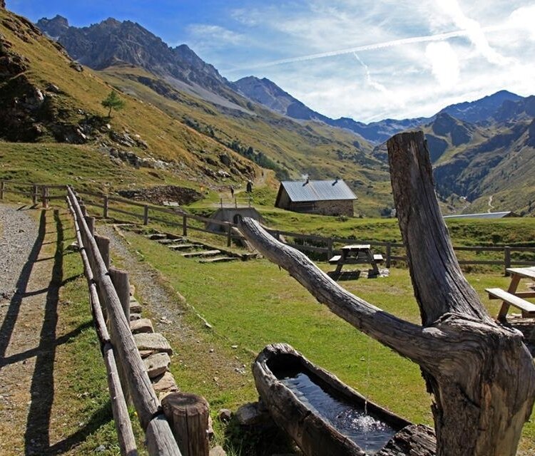 Val Zebru' with joëlette