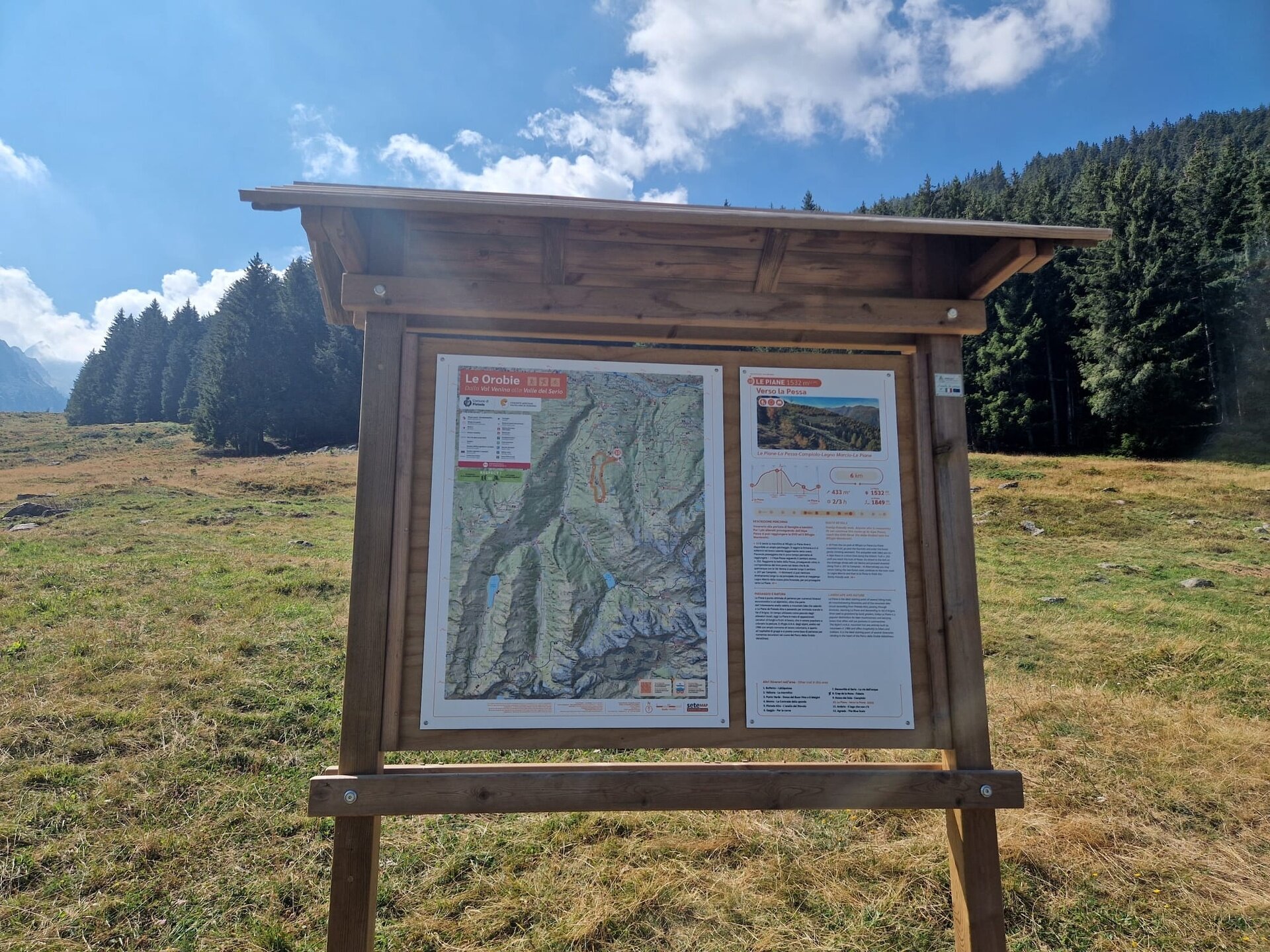 bacheca alle Piane