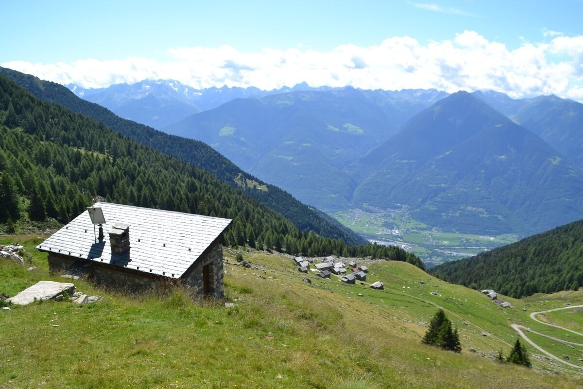 Arrivo - Alpe Colina